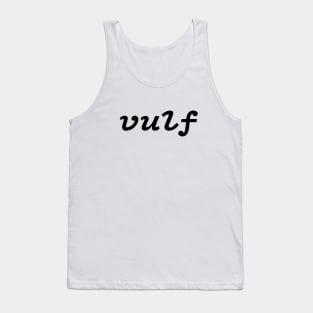 Very cool retro style vulf vulfpeck design Tank Top